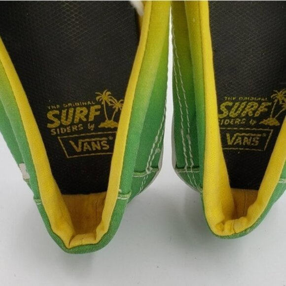 Vans Surf Sider Lace up Tie Dye Boat Shoe Women's Size 7 - Picture 12 of 15
